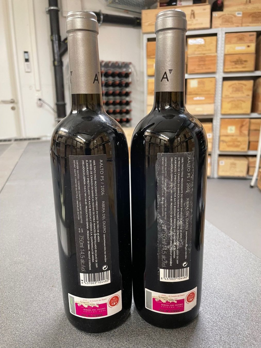 Vino: 2Fl. PS Aalto 2006 --> Parker 96/100 !!! – Nuovo (secondo la descrizione) da Zürich venduto da Basepoint 1