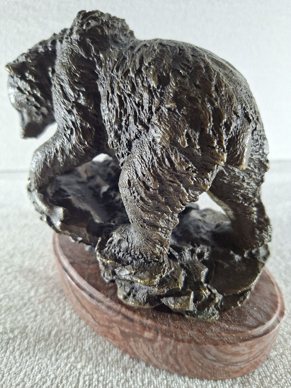 Sculture & Statue: Bronze Bär beim Fischen – Usato da Grindelwald venduto da carro5 4