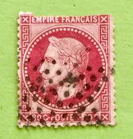 Briefmarken aus Frankreich Napoléon III (Einschrift EMPIRE 