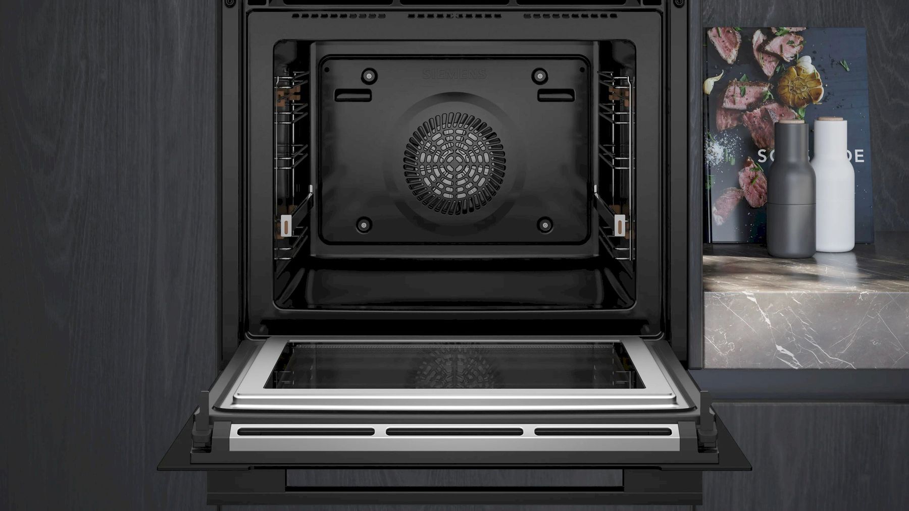 Elettrodomestici da cucina: Siemens HM776GKB1 Backofen + Mikrowelle – Nuovo e nell'imballaggio originale da Bottighofen venduto da zaap 1
