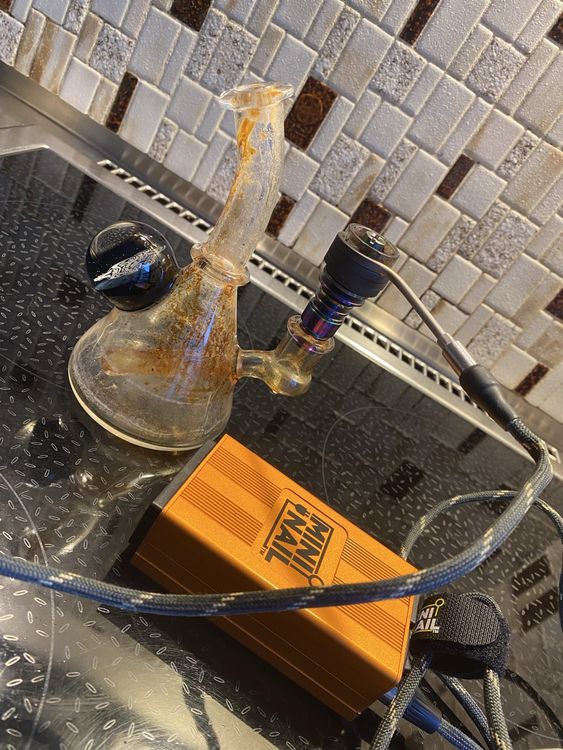 Dab Rig Glas inklusive Mini Nail elektro (Gebraucht) in Zürich für CHF ...