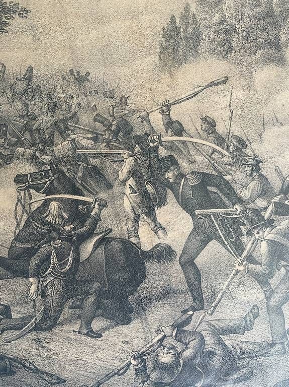 Incisioni: Kupferstich gerahmt 50x40 cm – Usato da Gelterkinden venduto da RemoViscardi 1