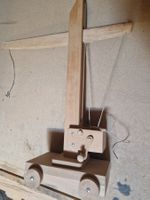 Holzkran Spielzeug Handgefertigt  65cm
