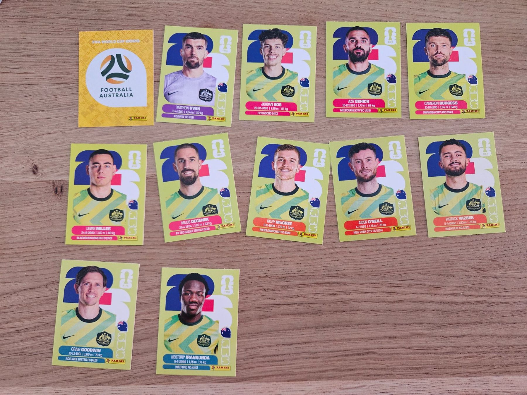 Panini Cartes à collectionner: Panini WM 2026 AUS – Neuf (Voir description) à Villars-sur-Glane par Bolinot