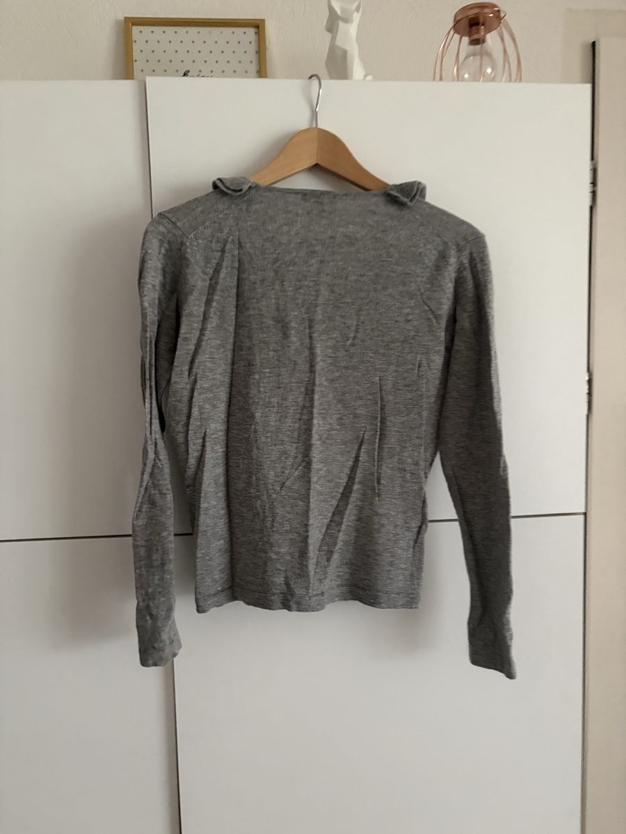 Massimo Dutti Maglioni & Felpe: Pull Massimo Dutti gris avec col volant taille M – Nuovo (secondo la descrizione) da Pully venduto da kaba07 3