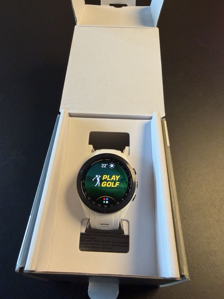 Garmin Smartwatch: Garmin s70 golf watch 42mm – D'occasion à Uttigen par RyanM