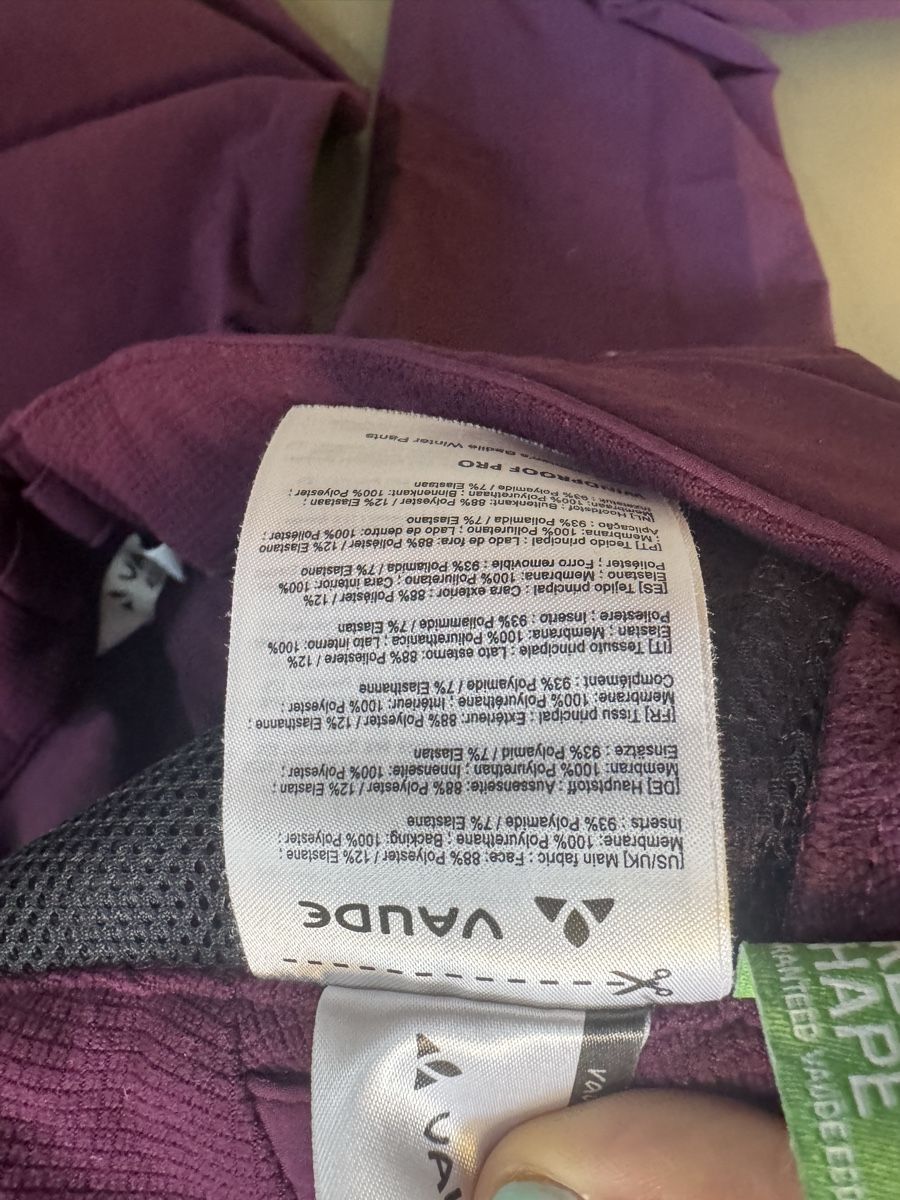 Vaude Pantaloni: Vaude Pants, hiking, touring, skiing – Usato da Zürich venduto da alieacelina 7