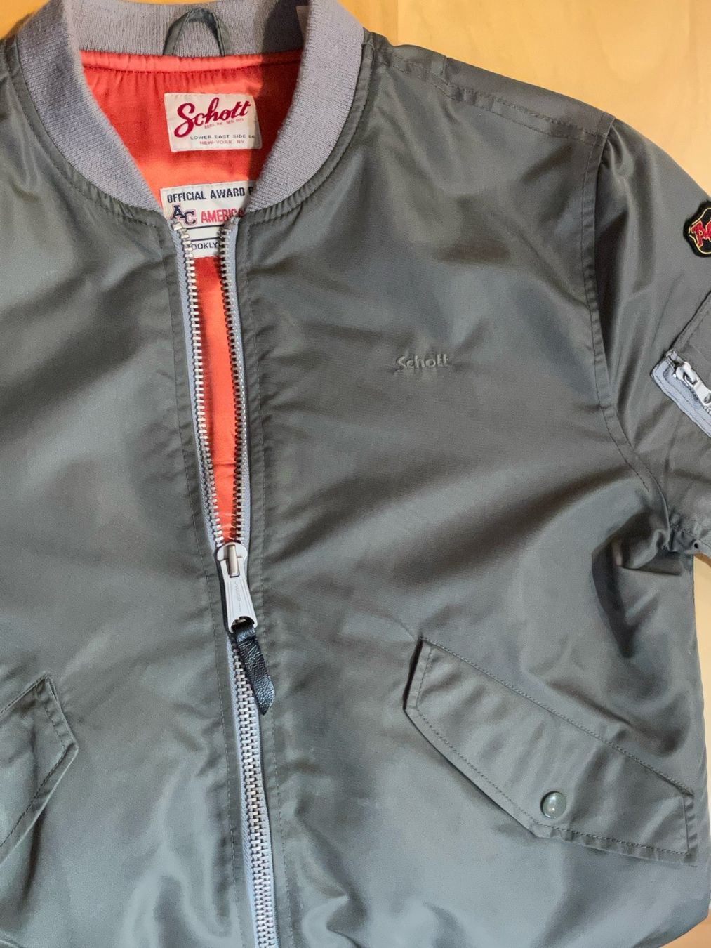 Schlafsäcke: SCHOTT N.Y.C BOMBER JACKET SZ: M – Gebraucht aus Cortaillod von Stay_Alive_vintage 3