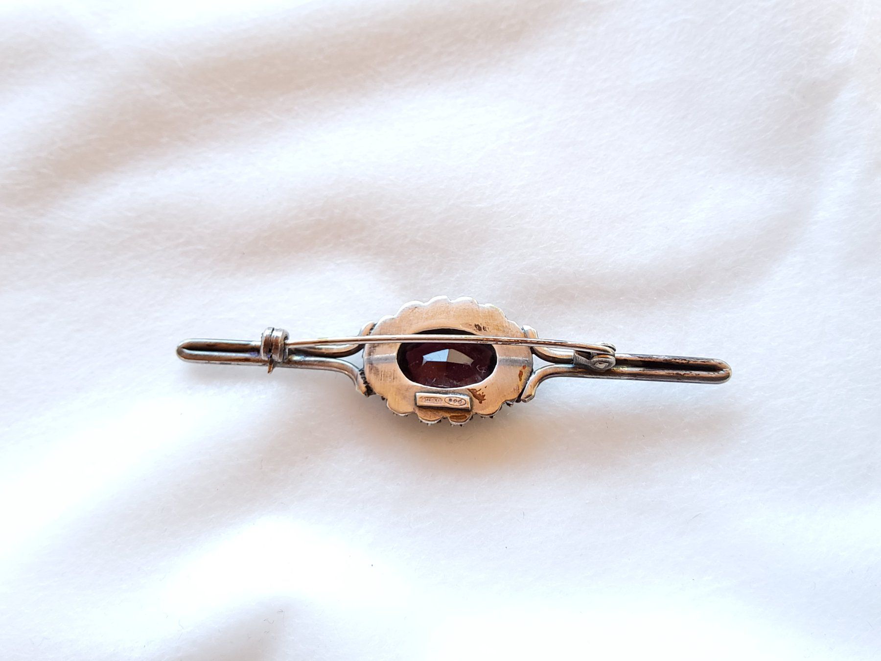 Spille & Fermagli: Ancienne broche en argent 800 – Usato da Malleray venduto da lafoirfouille 4