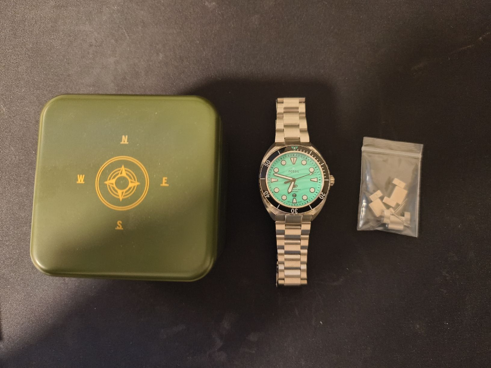Fossil Uhren: Fossil Traditional Breaker Blue 42mm – Neu (gemäss Beschreibung) aus Lausanne von Mistibiche09 1