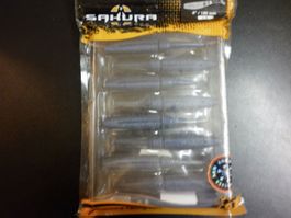 8 Slit Shad 100 mm Sakura blue back