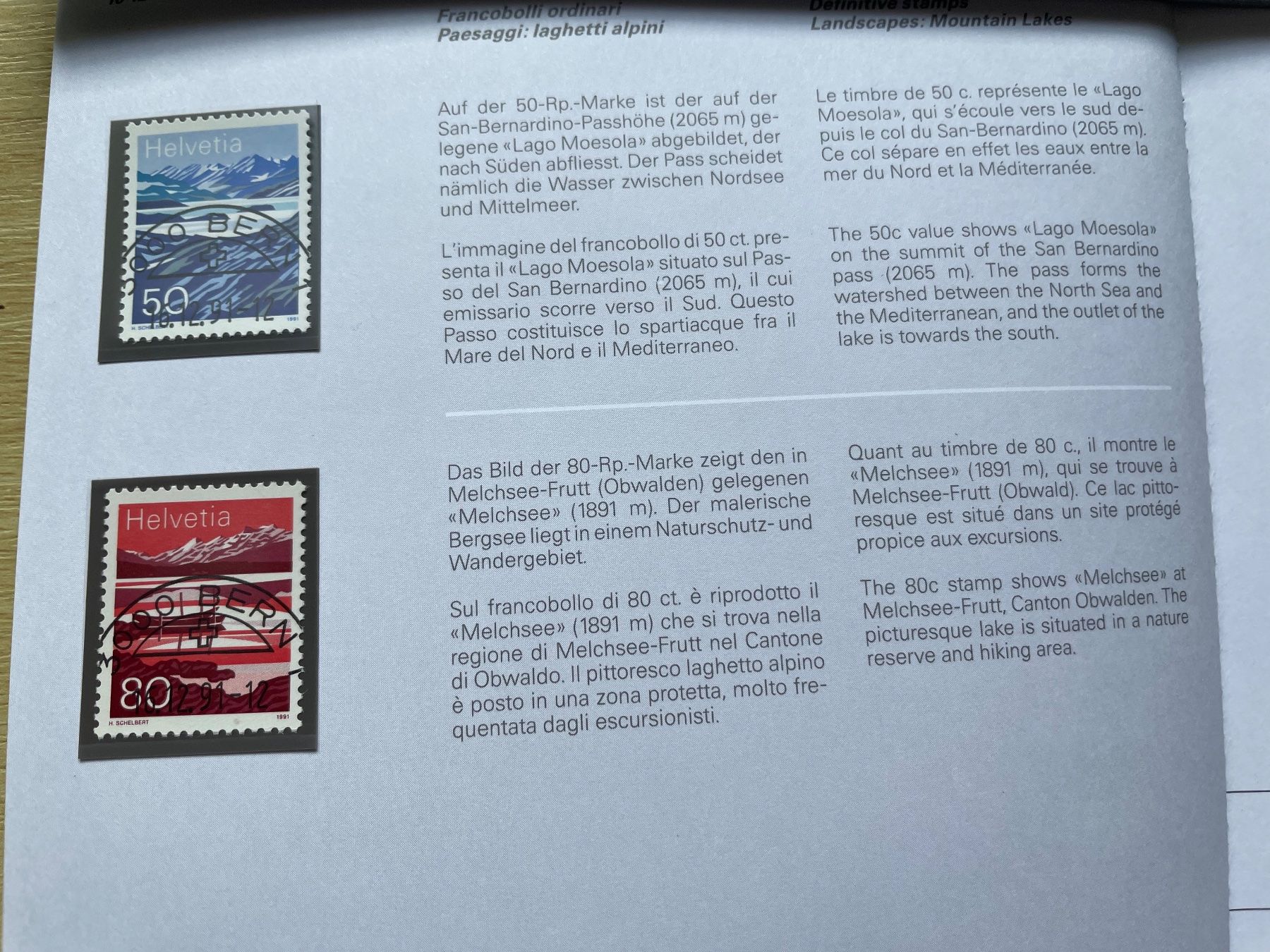 Tutti i francobolli: Carnet timb. 1992 prix poste 34.- SBK 85.- – Usato da Sonceboz-Sombeval venduto da Comment2 5