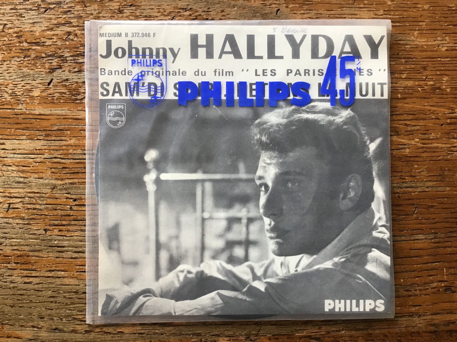 Schallplatten: 45 tours jukebox Johnny Hallyday – Gebraucht aus Fully von Ruby97