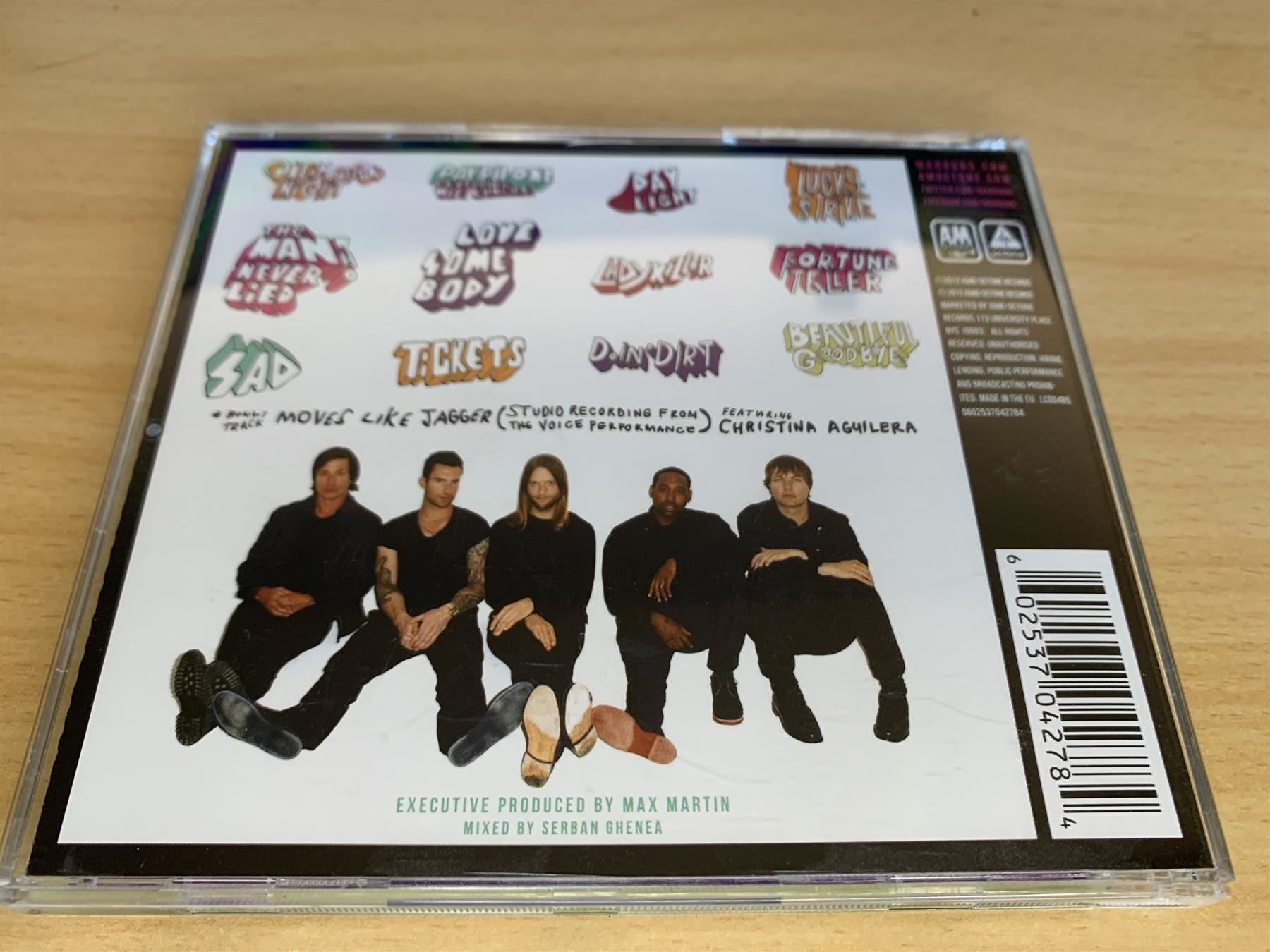 CD: Maroon 5 – Overexposed – Usato da Rikon im Tösstal venduto da Alpenmutz 1