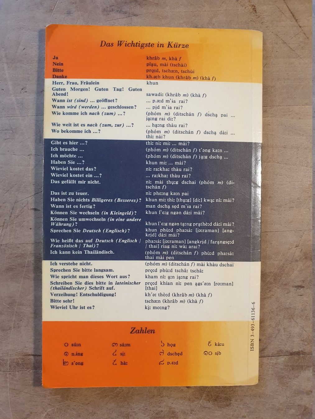Libri: Sprachführer Thai für Thailand Polyglott – Usato da Zürich venduto da loosebone 1
