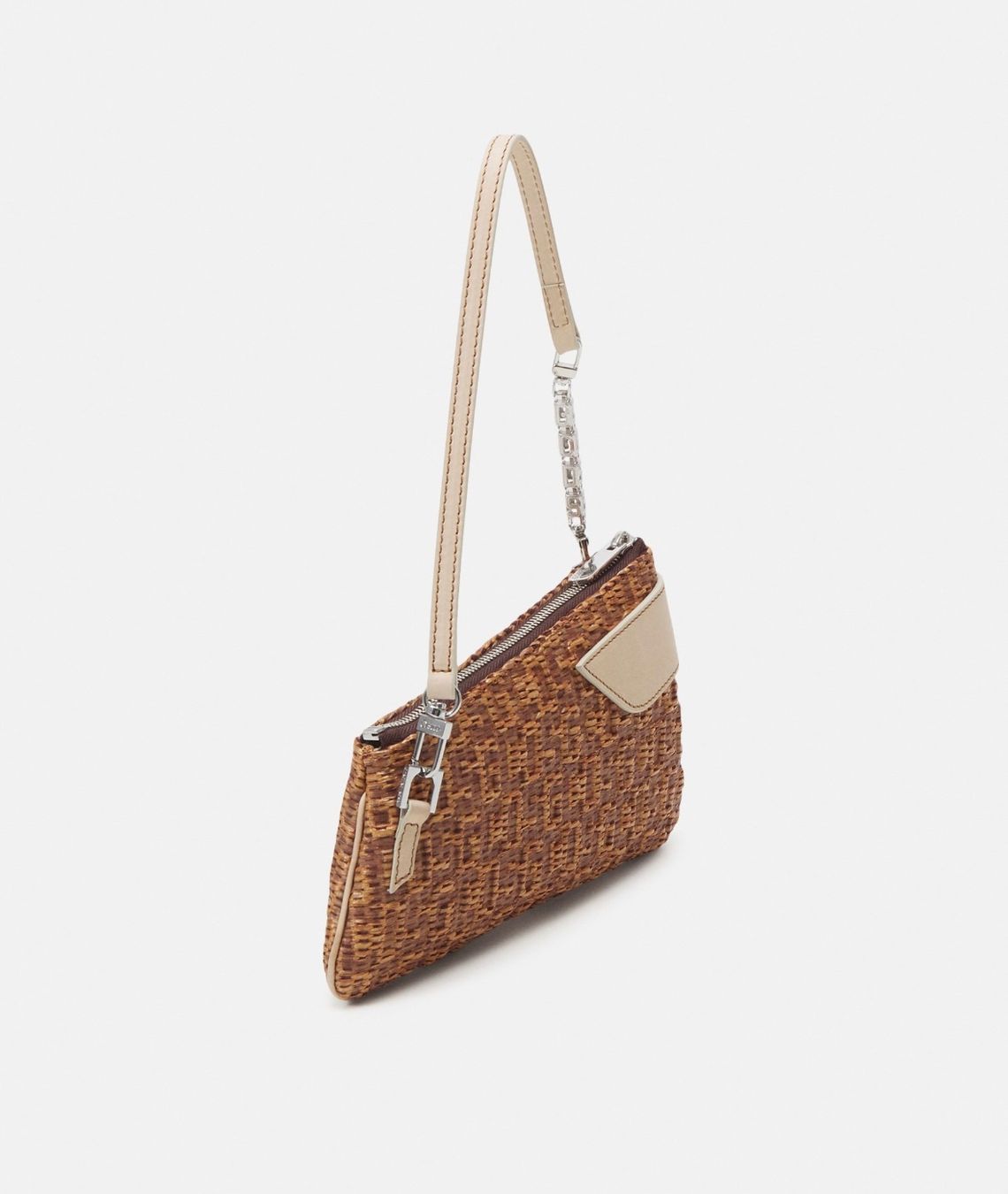 Borse da donna: GCDS COMMA NOTTE Monogramm Bag Brown – Usato da Klingnau venduto da Vdado 1
