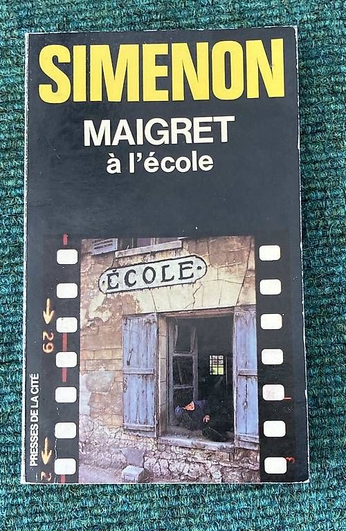 Livres: Maigret à l'école – D'occasion à Bellach par lia_26tj