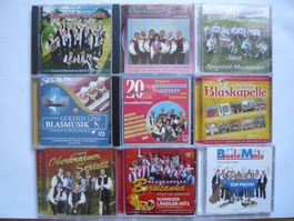 9CD Sammlung Blasmusik & Oberkrainer
