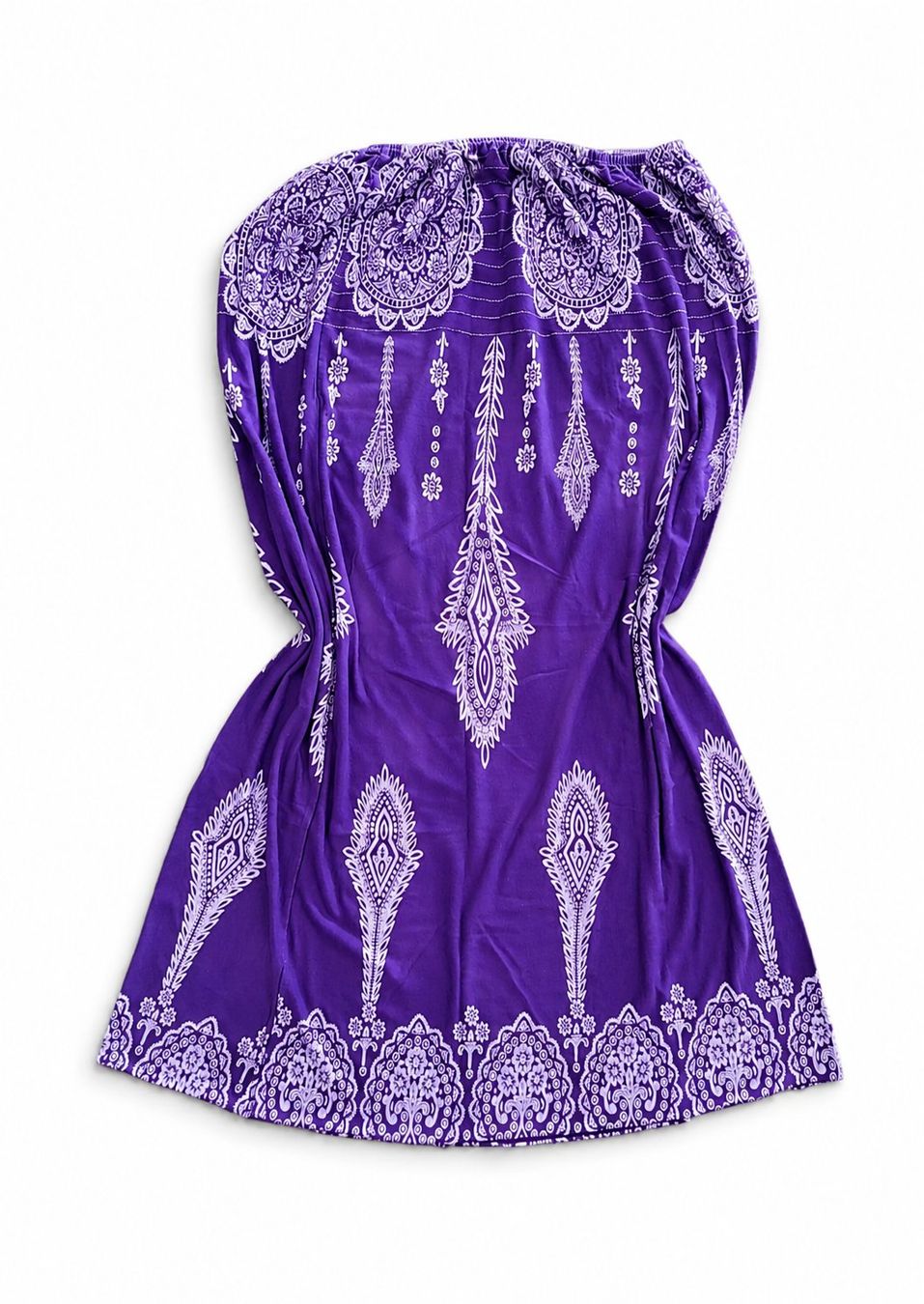 Vestiti: Sommerkleid Gr. 36/38 Violett Viskose – Usato da Fully venduto da VaneaSelection 3