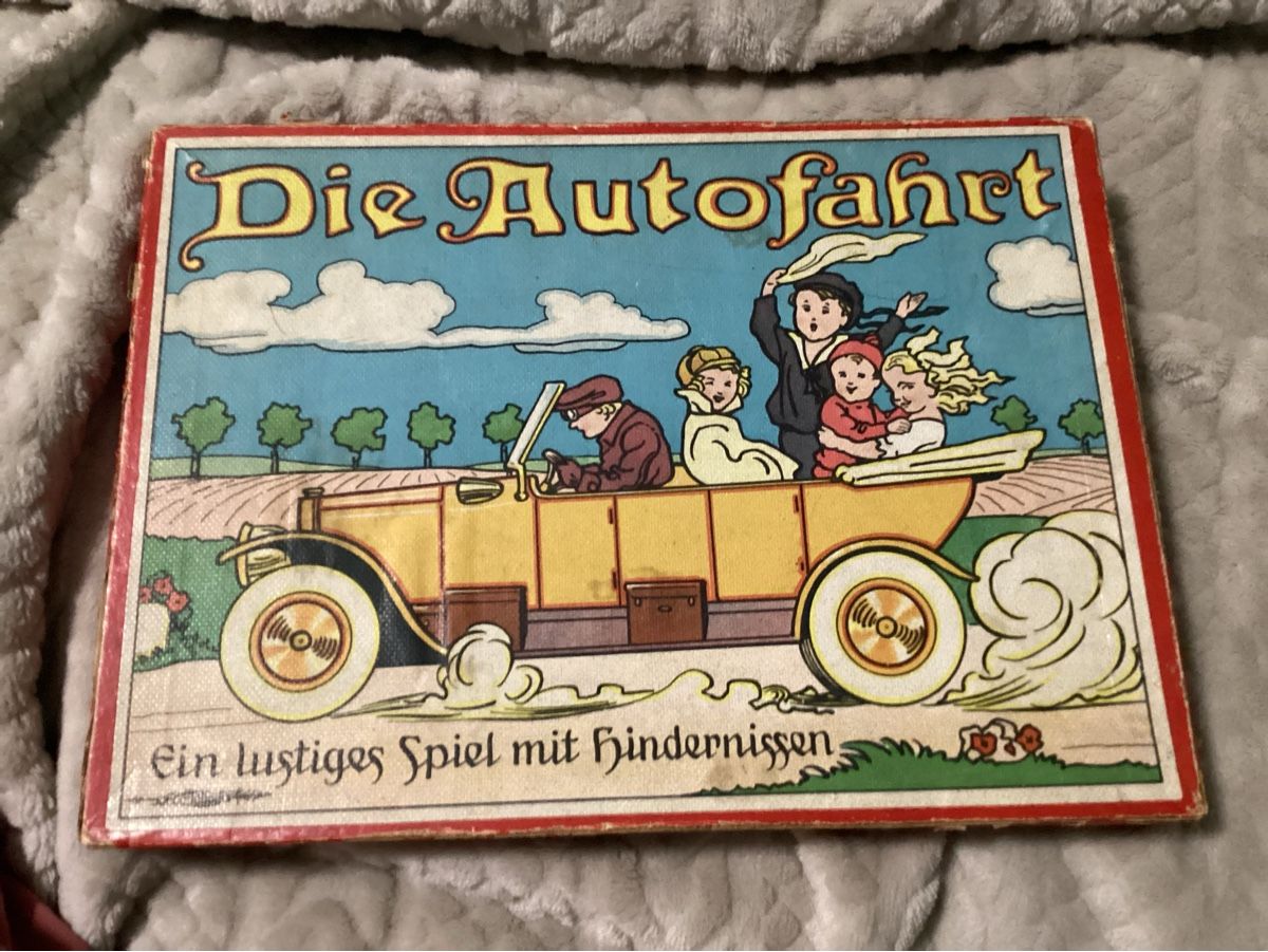 Giochi: ANTIKES BRETTSPIEL UM 1920 – Usato da Münchenstein venduto da NoSu98