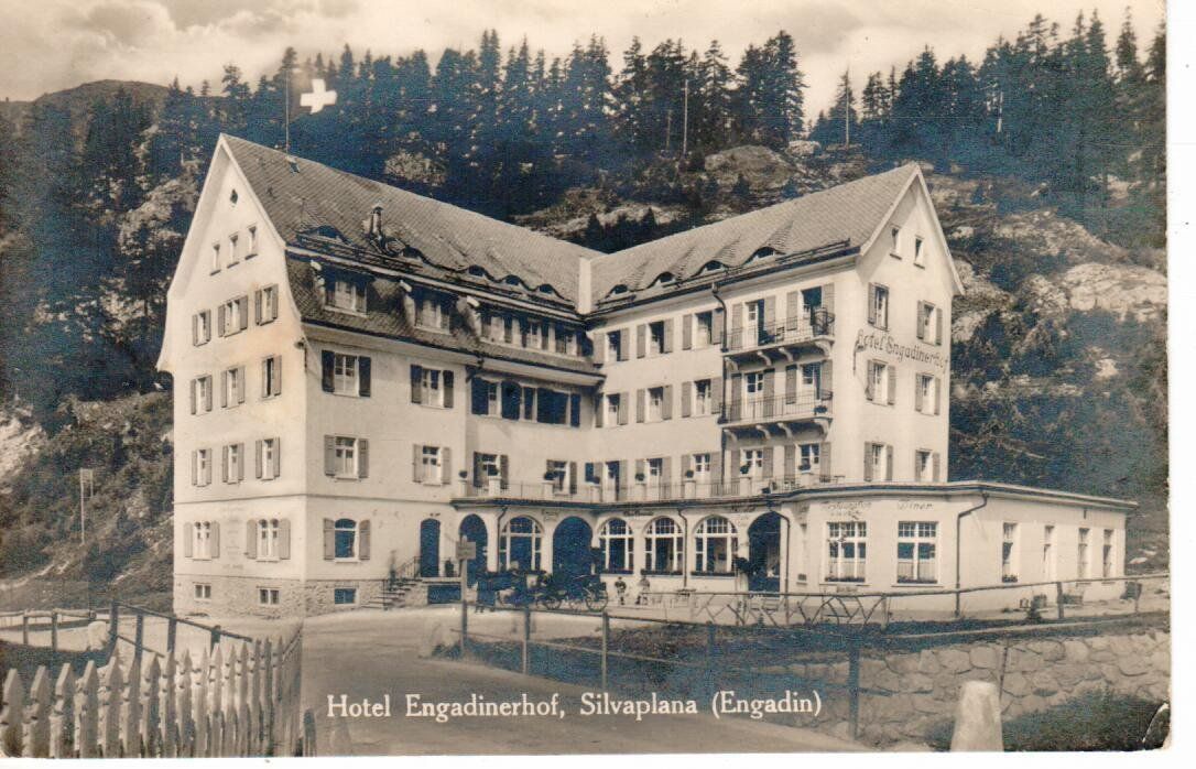 Cartoline postali: Hotel Engadinerhof Silvaplana – Usato da Wolhusen venduto da Curver9