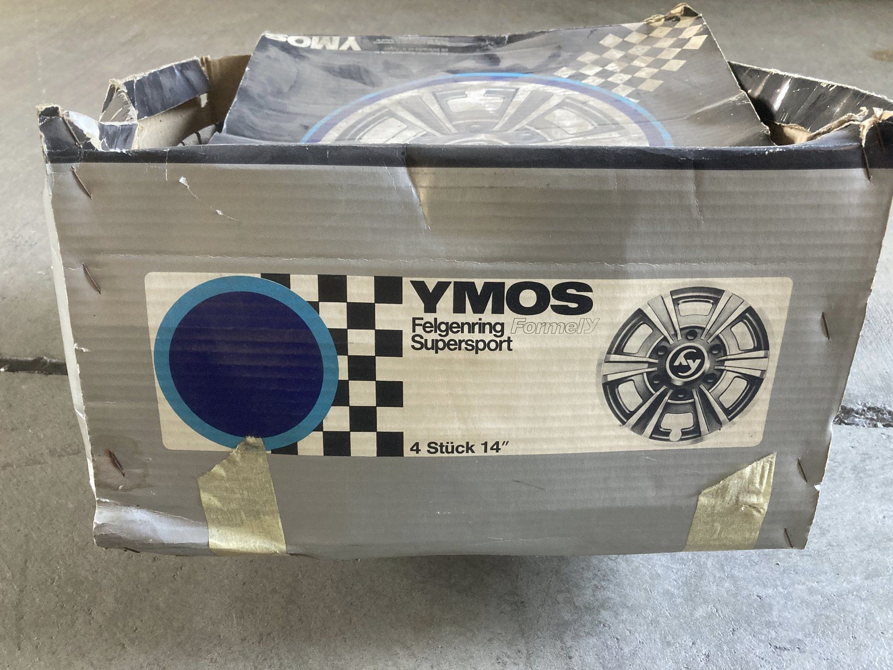 Alle Autoersatzteile: Radkappen Ymos Formel Y Supersport 14 Zoll 5 Stück – Gebraucht aus Aarau von Atlantis7 1