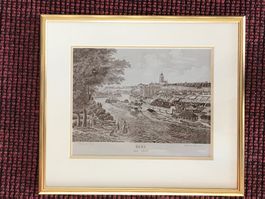 Seidenbild Stadt Bern