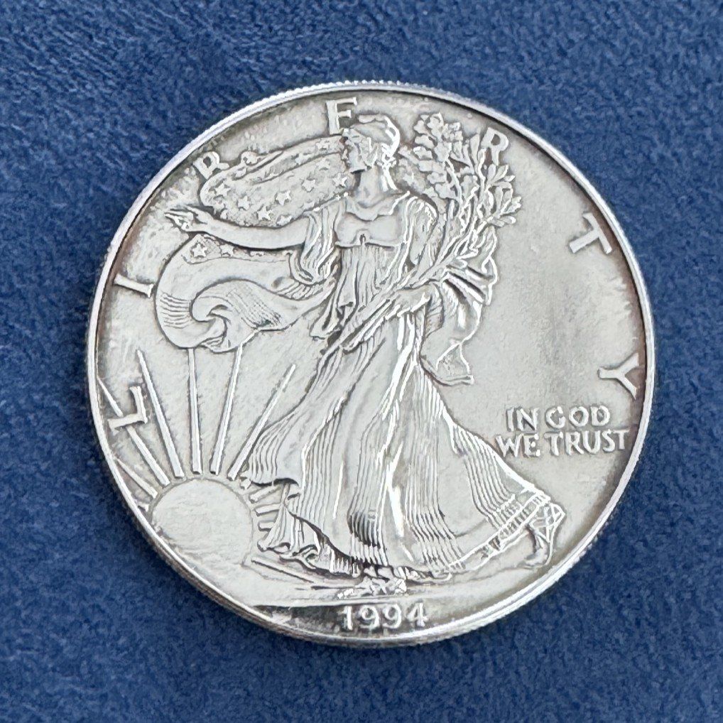 Tutti le monete: Silbermünze American Eagle 1994 – Usato da Embrach venduto da Rondamaro