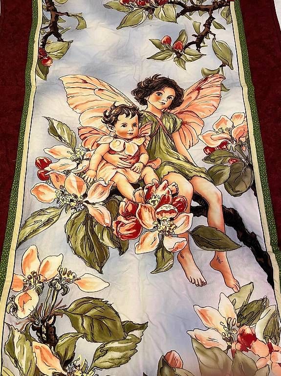 Couvertures: Patchwork Decke Baumfee mit Kind – D'occasion à Gerlafingen par Trikerin 3