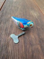 Blechspielzeug / Vogel / mechanisch aufziehbar