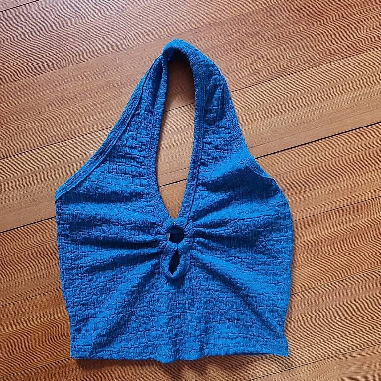 Top: Blaues Top Gr. S – Nuovo (secondo la descrizione) da Muttenz venduto da bebbi523