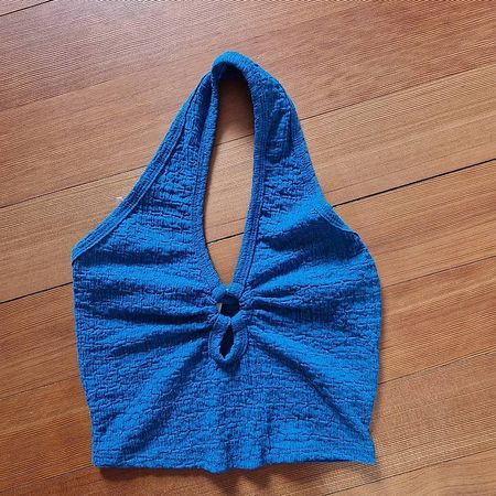 Blaues Top Gr. S