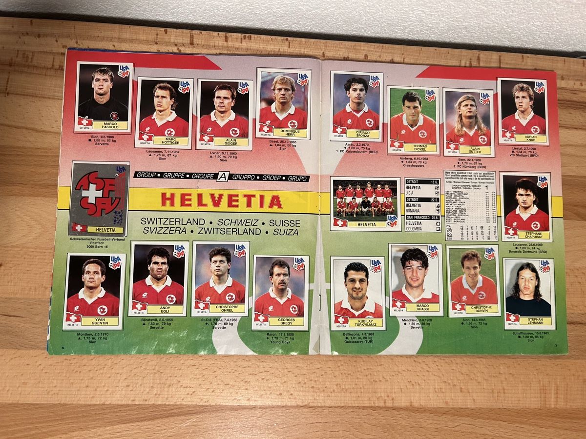 Panini Carte collezionabili: Panini 94 Album – Usato da Schliern b. Köniz venduto da Trebesch 2