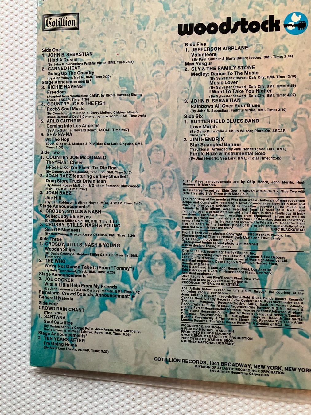 Vinyles: Woodstock – D'occasion à Aarwangen par Jukebox3 2