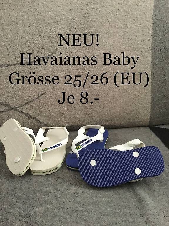 Havaianas Scarpe per ragazzi: !NEU! Havaianas Grösse 25/26 – Nuovo e nell'imballaggio originale da Basel venduto da Anja_1981