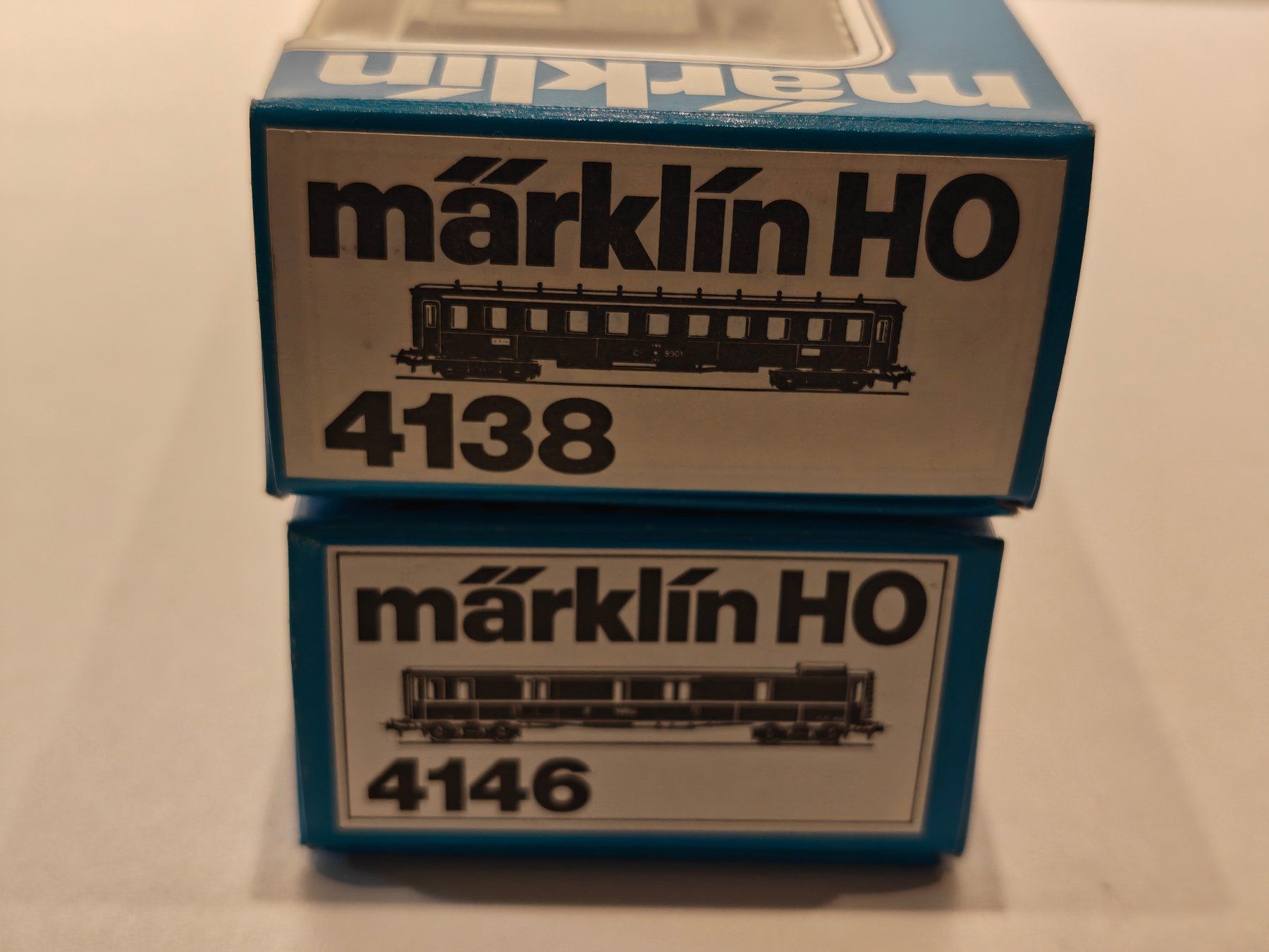 Märklin Modellini di ferrovie: Märklin 4138 + 4146 Wagen – Usato da Braunau venduto da Homersimpson 7