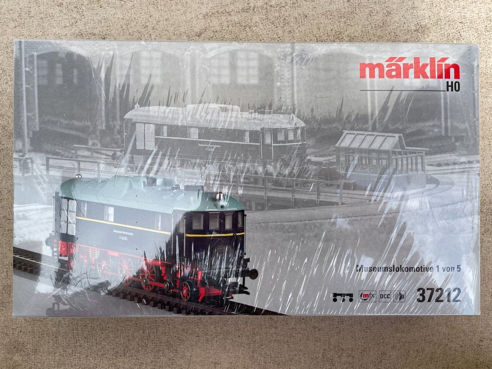 Locomotive Märklin 37212 V 140 DB – Insider MHI – Digitale MFX Son – Neuve