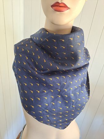 80s FRAIZZOLI Foulard Carré Milano Seidentuch Seide Schal