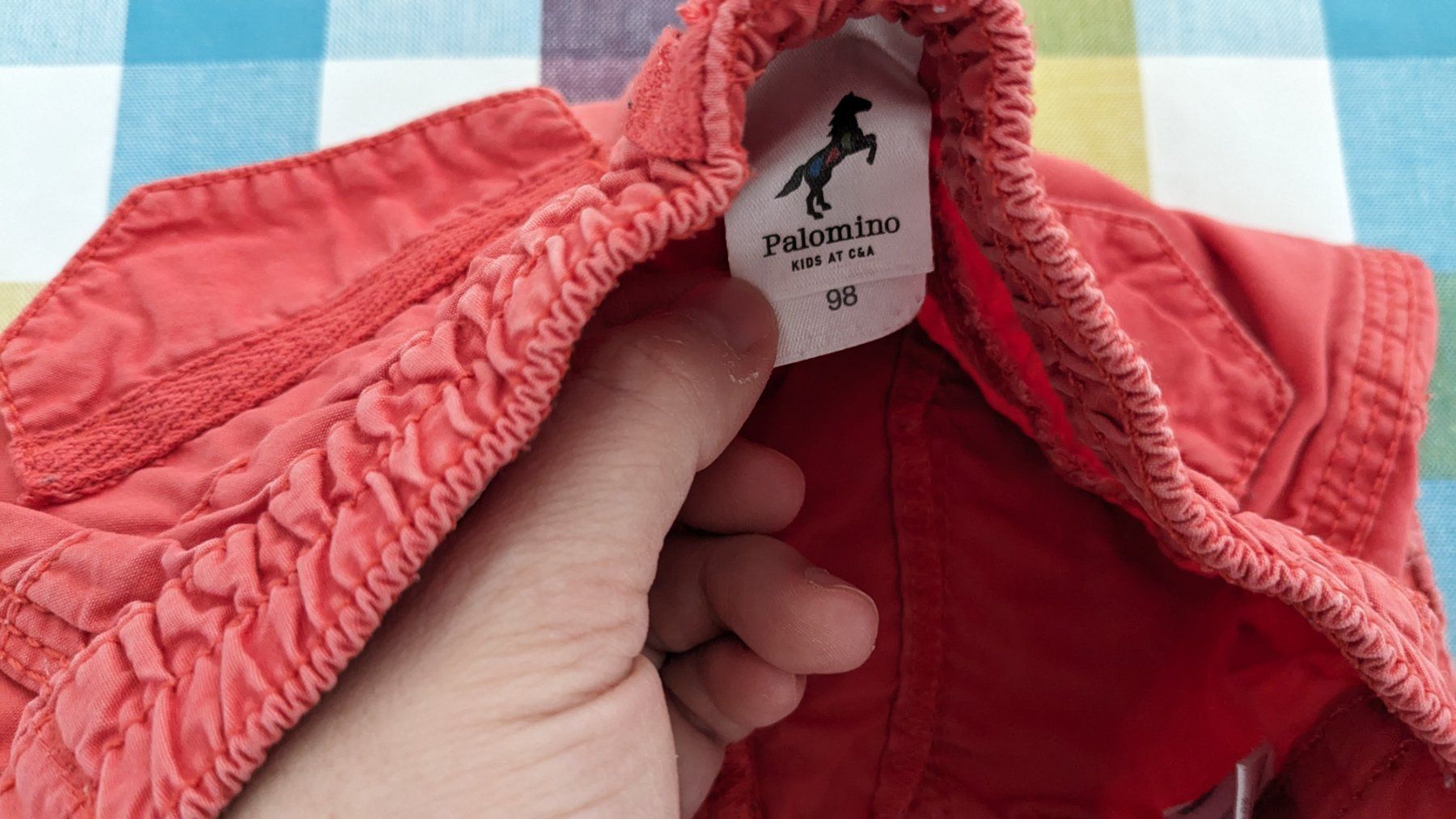 Pantaloni: Schöne Sommerhose - Gr. 98 - Mit Schmetterling – Usato da Staufen venduto da Fleby84 2