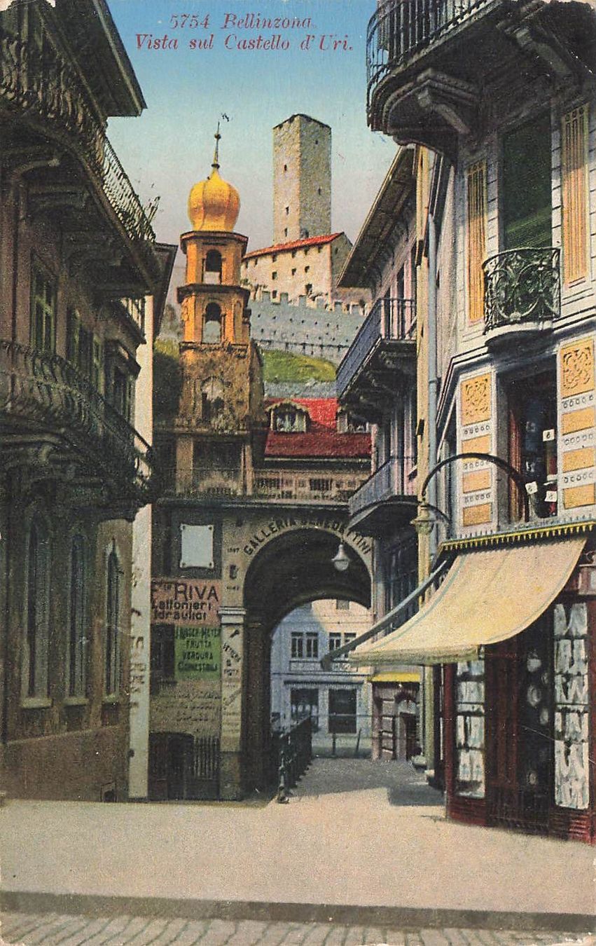Cartoline postali: Bellinzona – Usato da Biasca venduto da Blenio71