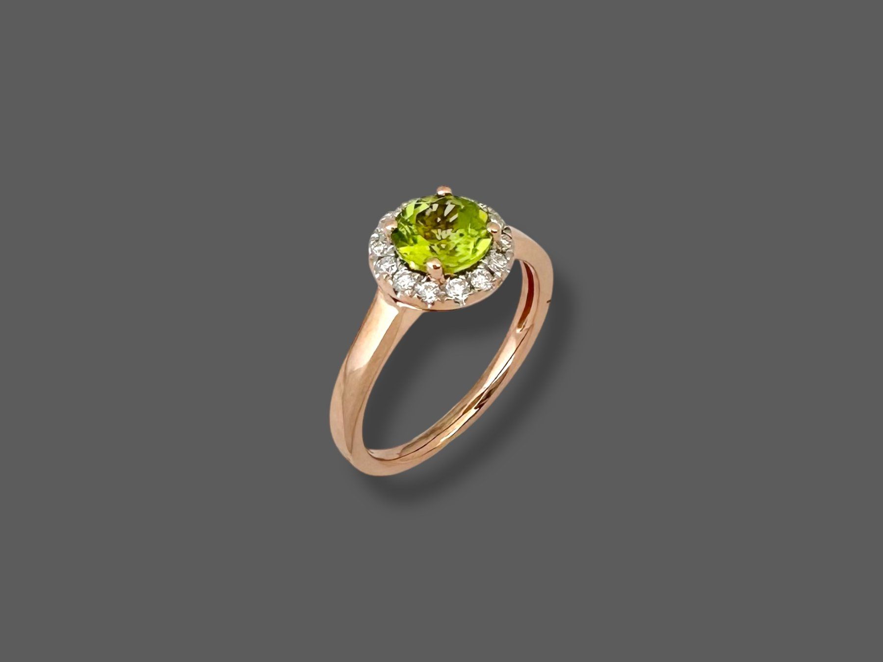Anelli: KURZ, Peridot - Saphir - Diamant - Ring – Usato da Zuzwil SG venduto da artimmo 4