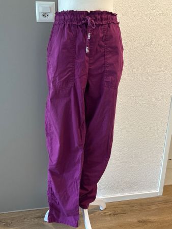 Leichte Stoffhose lila von Street One Gr. 42