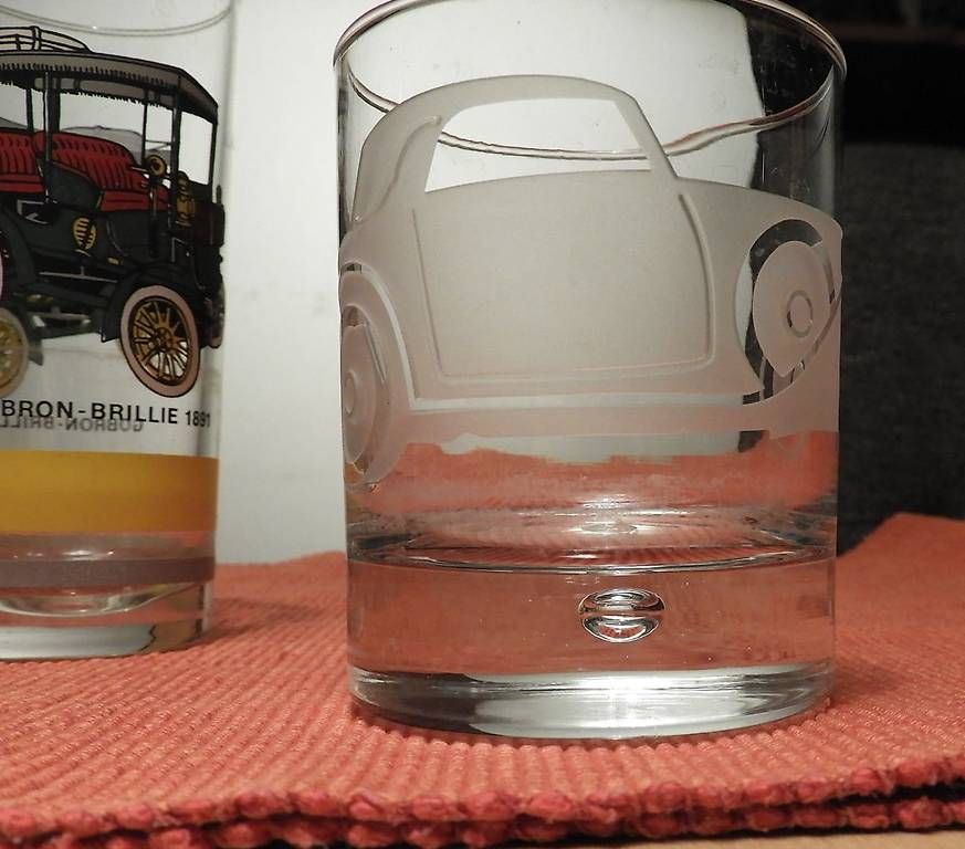 Autos: OLDTIMER 4 FARBIG GLÄSER NEU , +1 SANDGESTRAHLT NEU – Neu (gemäss Beschreibung) aus Ettingen von troll-mutter 8