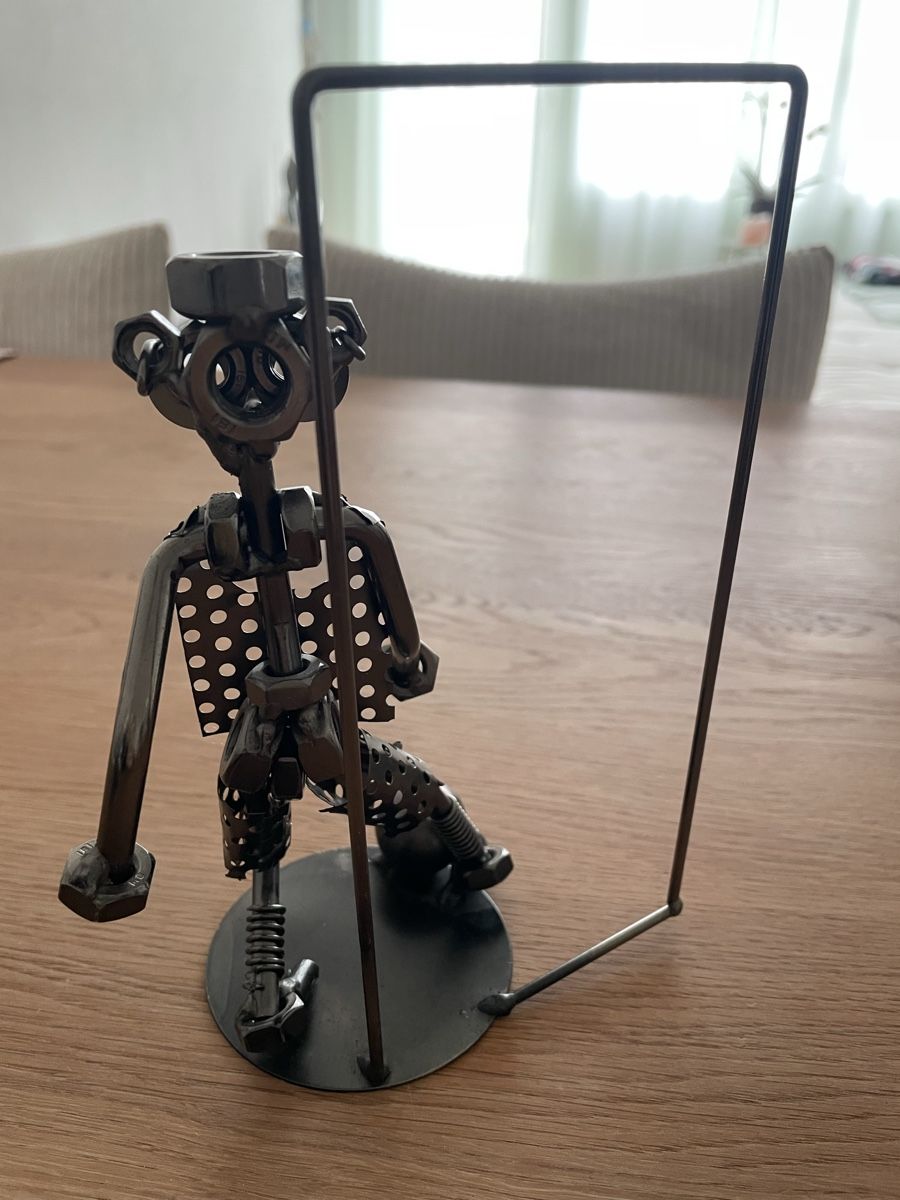 Skulpturen & Statuen: Metallfigur Fussballer – Gebraucht aus Herisau von Daisy8613 1