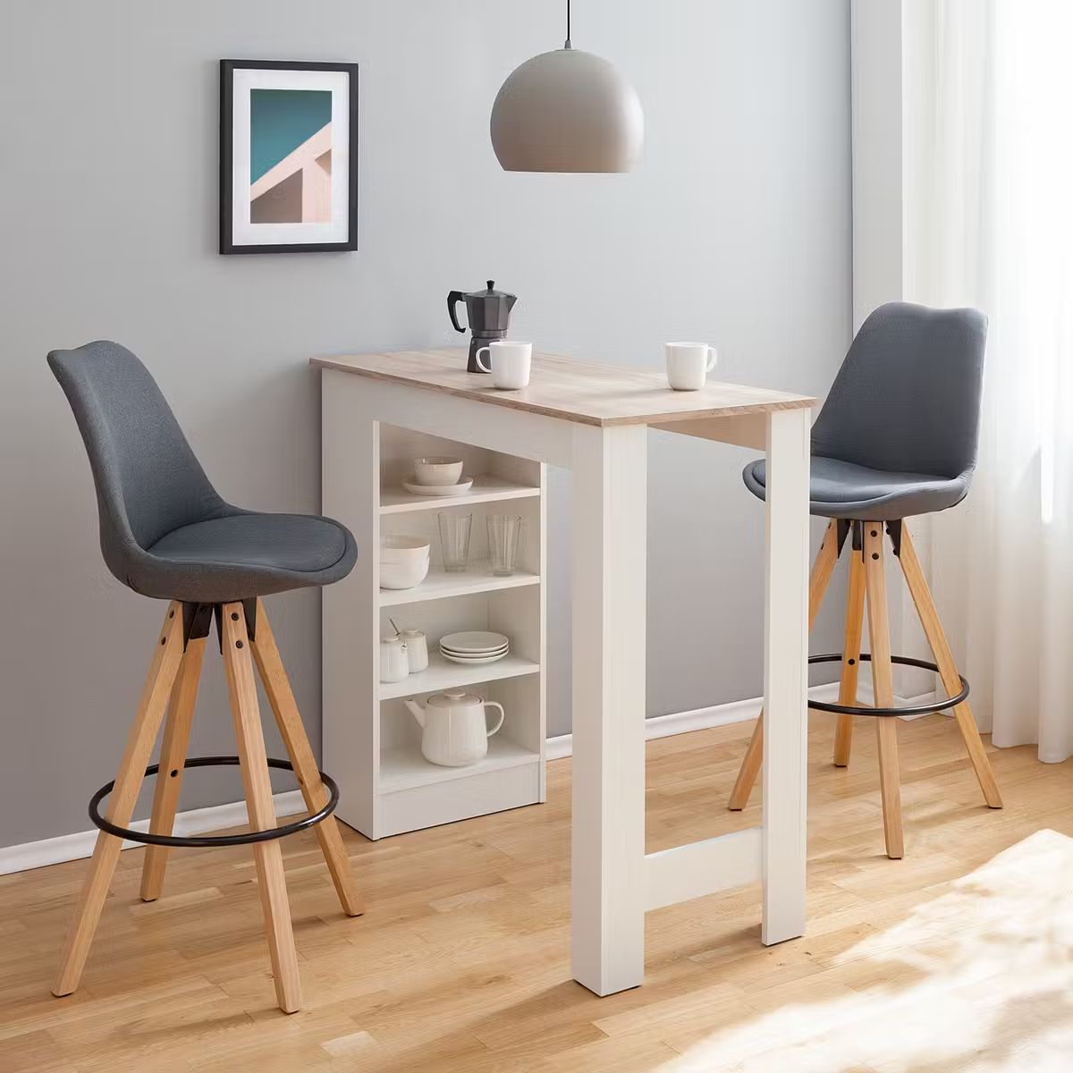 Tavoli: Bar Table with Shelves – Usato da Zürich venduto da Hannahli
