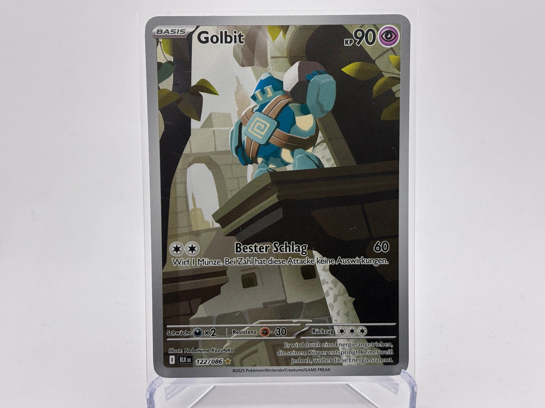 Pokémon Carte collezionabili: Schwarze Blitze - Golbit  (BLK 122) - DE – Nuovo (secondo la descrizione) da Allschwil venduto da Bullach
