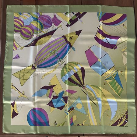 HERMÈS FOULARD FOLIES DU CIEL II 90
