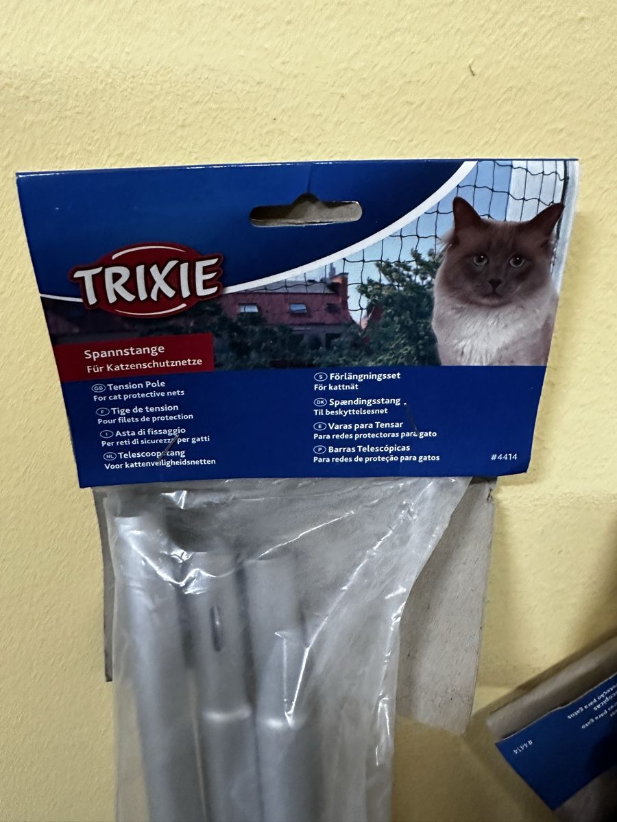 Gabbie, trasporto & Sicurezza: Katzennetz / Spannstangen / Flexi - neu – Nuovo e nell'imballaggio originale da Meilen venduto da CertifiedMagician 2