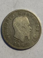 Royaume d’Italie, 1 Lira 1863 argent