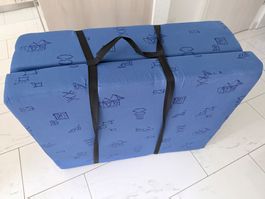 Klappmatratze blau Grösse 194 x 80 guter Zustand